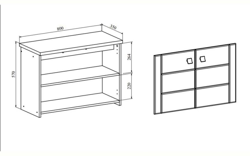 Тумба Изабель ИЗ-57К