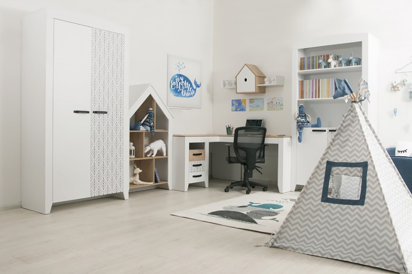 Шкаф для книг ШК Nordic