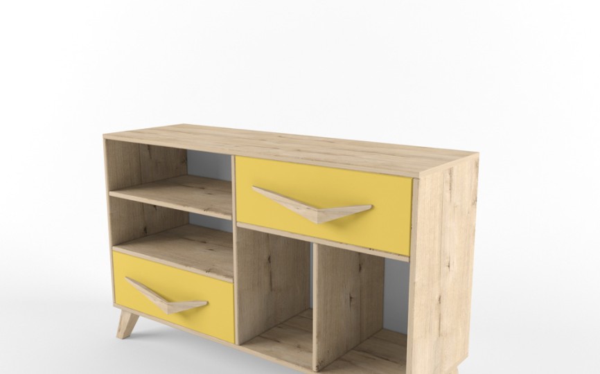 Тумба-комод "Два плюс Два" (корпус дуб ирландский)