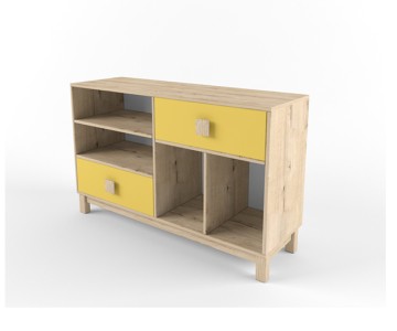 Тумба-комод "Два плюс Два" (корпус дуб ирландский)