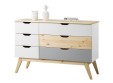 Комод широкий Тимберика Кидс №16 на ножках