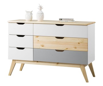 Комод широкий Тимберика Кидс №16 на ножках Комод широкий Тимберика Кидс №16 на ножках