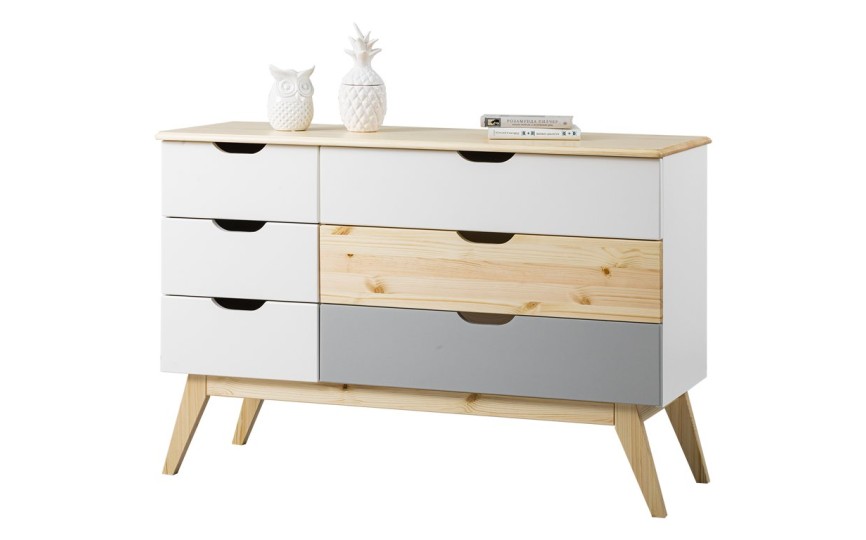 Комод широкий Тимберика Кидс №16 на ножках
