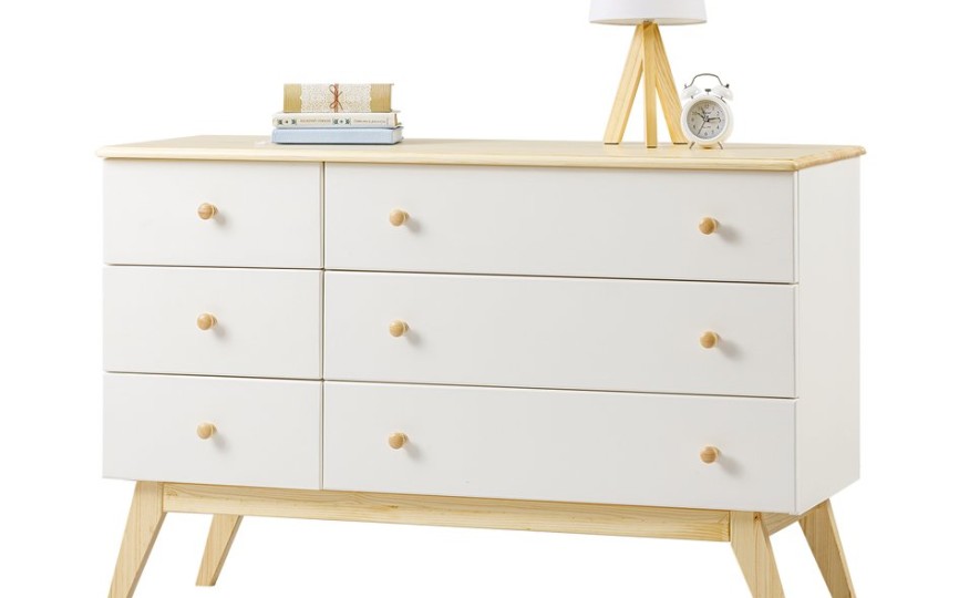 Комод широкий Тимберика Кидс №16 на ножках