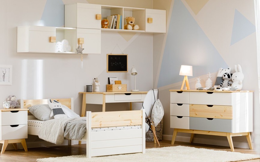 Комод широкий Тимберика Кидс №16 на ножках