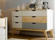 Комод широкий Тимберика Кидс №16 на ножках