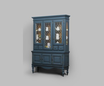 Сервант трехдверный Бьёрт на высоких ножках 1-56