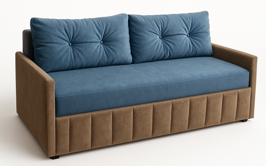 Кровать диван Мушу с низкой спинкой