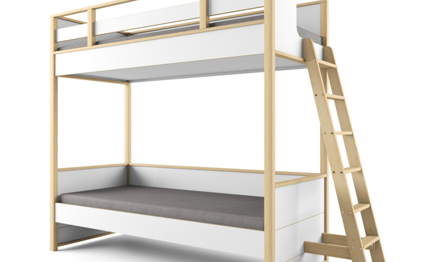 Лесенка деревянная боковая