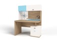 Надстройка на стол/навесная полка MIX OCEAN (голубой или кремовый)