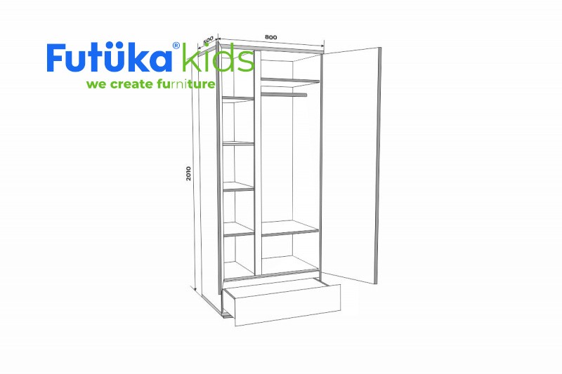 Шкаф Q-bix 31 Мерседес