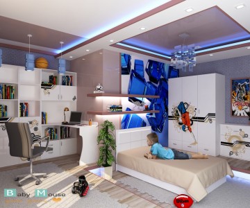 Детская комната "Extreme" вариант №1 Детская комната "Extreme" вариант №1