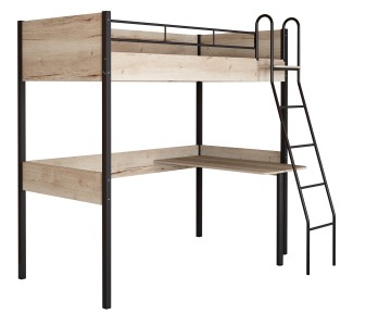 Кровать чердак с рабочей поверхностью ДЕЛЬТА Лофт 20.02.01 Irish Кровать чердак с рабочей поверхностью ДЕЛЬТА Лофт 20.02.01 Irish