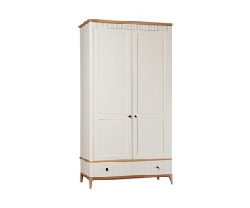 Шкаф Грета №2 двухдверный с ящиком