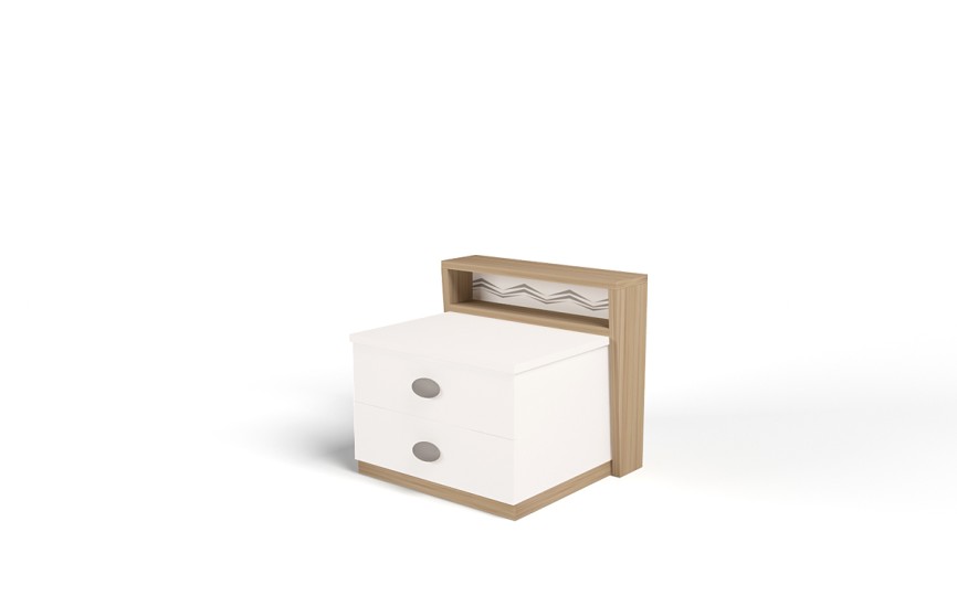 Тумба прикроватная MIX OCEAN (голубой или кремовый)