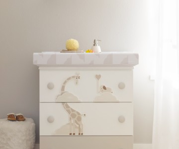 Комод пеленальный Pali Savana (Саванна) с ванночкой