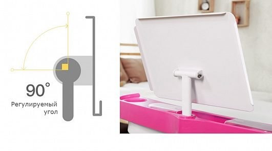 Комплект парта и стульчик EVO-17 c лампой