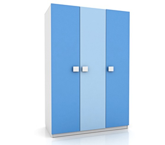 Шкаф 3-х дверный Tracy Blue (T&N)