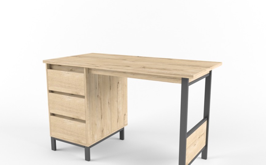 Стол с тумбой "Два плюс Два" (корпус дуб ирландский)