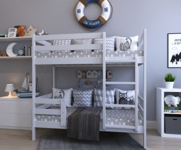 Кровать Эко-12 с 2 бортом