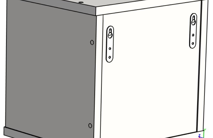 Полка для книг "КВАДРО-Лайт"