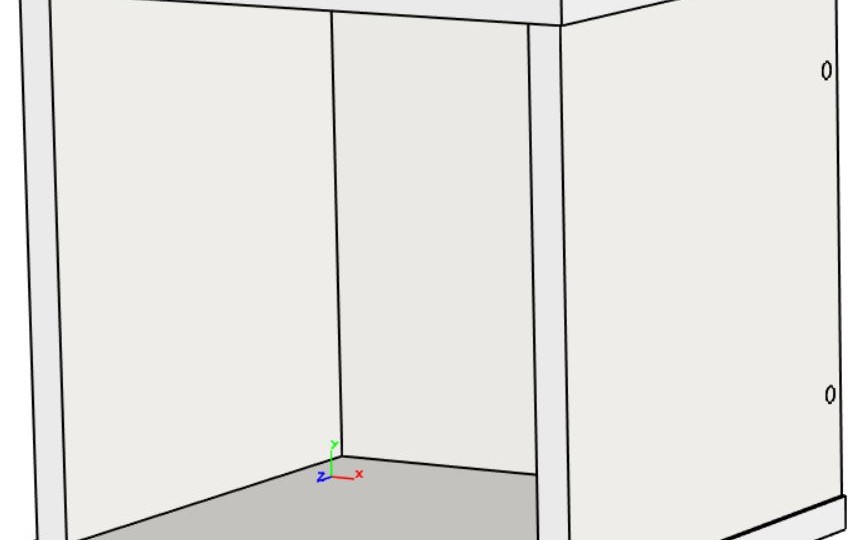 Полка для книг "КВАДРО-Лайт"