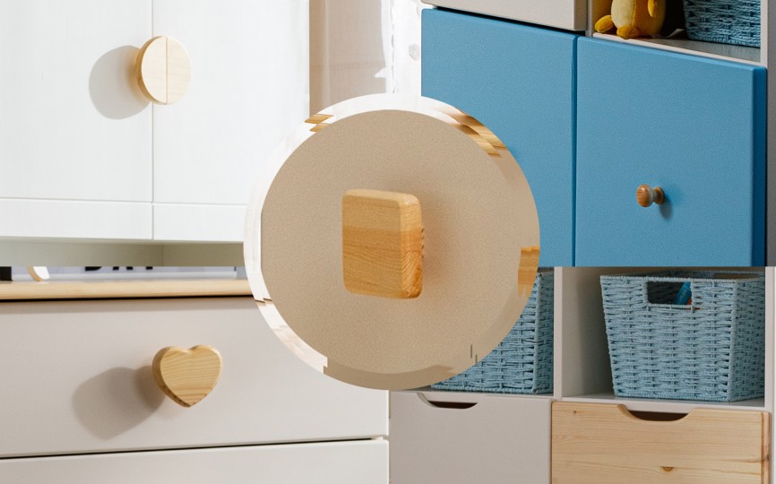 Комод комбинированный Тимберика Кидс №18 на ножках