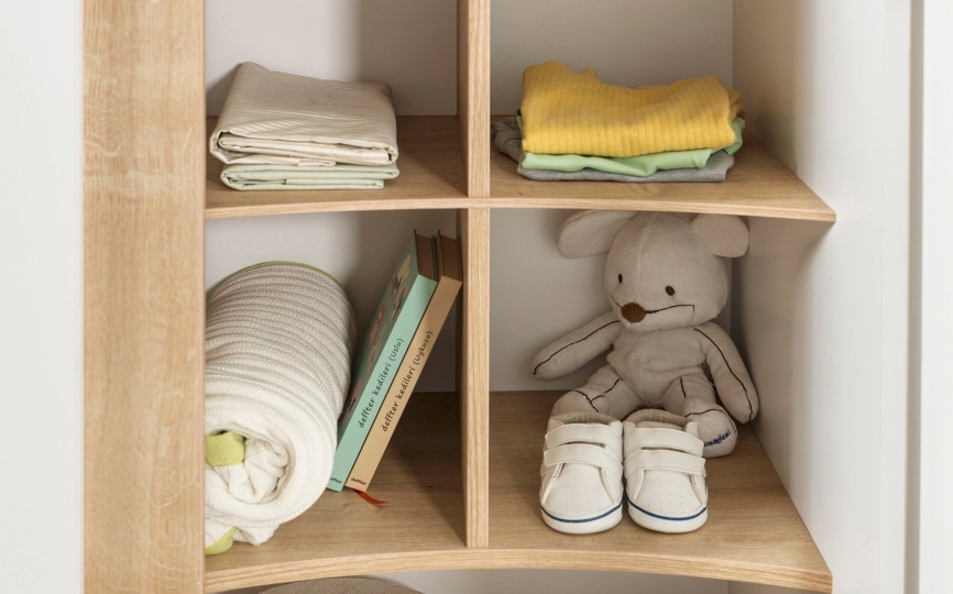 Шкаф двухдверный Natura Baby