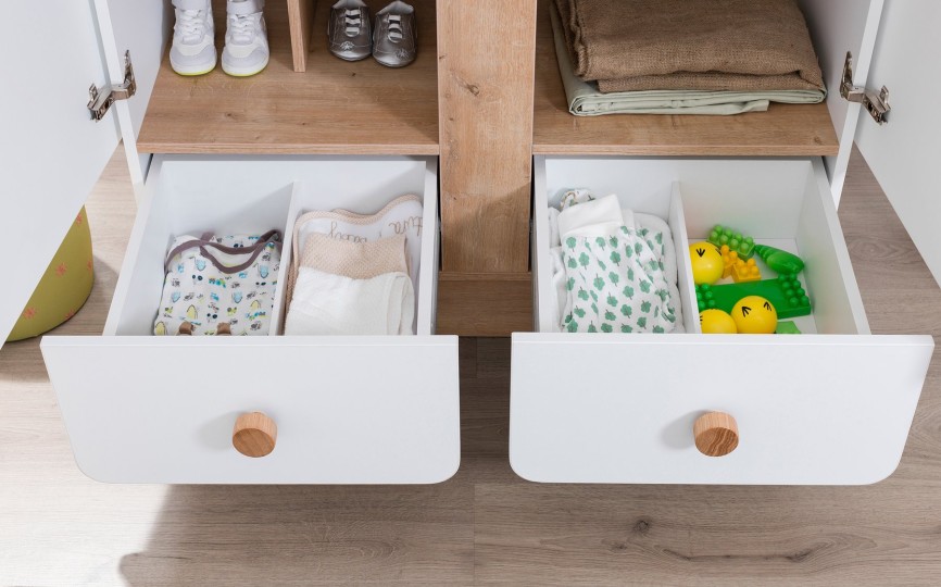 Шкаф двухдверный Natura Baby