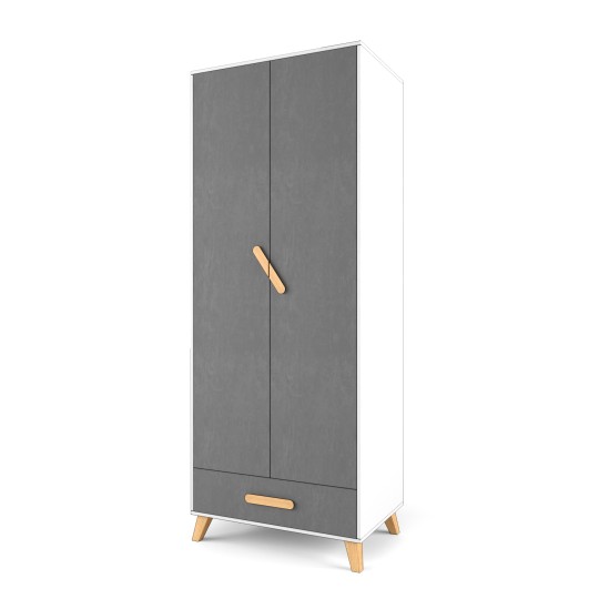 Шкаф "Два плюс Два" (корпус белый)