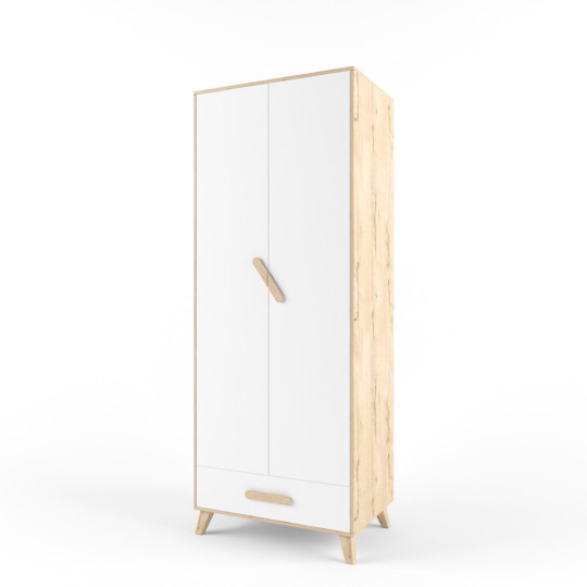 Шкаф "Два плюс Два" (корпус белый)
