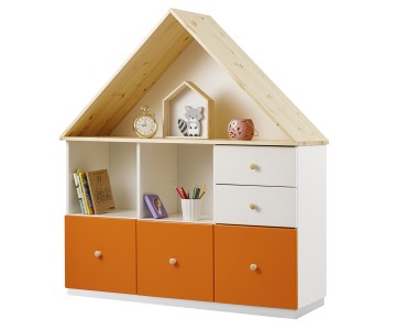 Комод комбинированный, 3 полки Тимберика Кидс №19 Комод комбинированный, 3 полки Тимберика Кидс №19