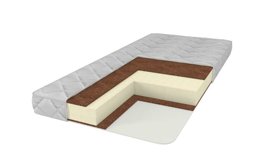Матрас "Bliss-кокос Slim" 200х90 см/ h10 см Матрас "Bliss-кокос Slim" 200х90 см/ h10 см