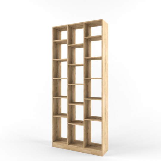 Стеллаж перегородка "Два плюс Два" (корпус дуб ирландский)