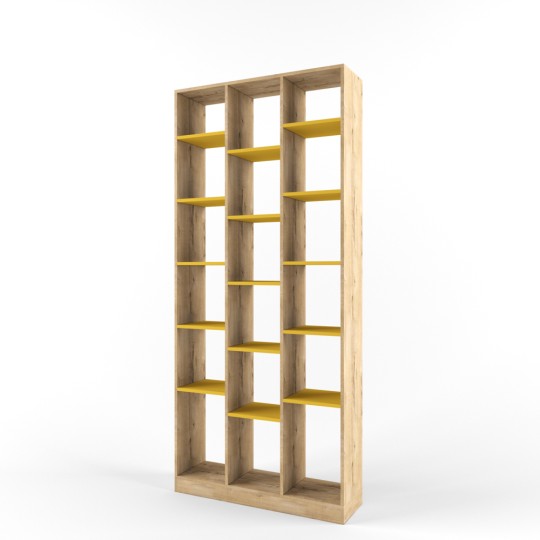 Стеллаж перегородка "Два плюс Два" (корпус дуб ирландский)