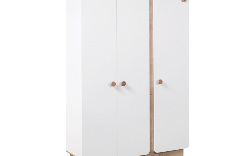 Шкаф трехдверный Natura Baby