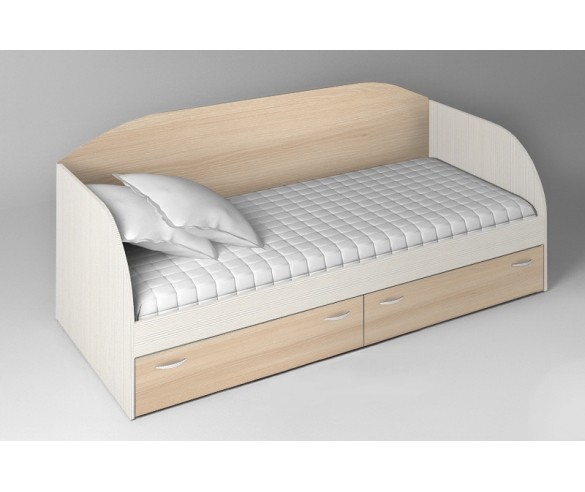 Кровать детская 13/7 СВ + мост надкроватный 13/62 СВ Фанки Кидз + парта фанки деск