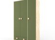 Шкаф 3-х створчатый  "Два плюс Два" (корпус дуб ирландский)