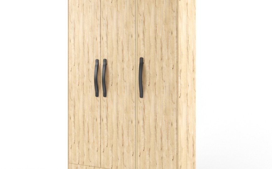 Шкаф 3-х створчатый  "Два плюс Два" (корпус дуб ирландский)