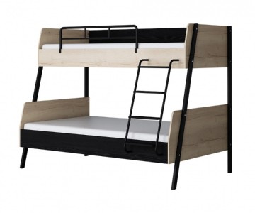 Кровать ДЕЛЬТА Лофт 20.02.04 Black