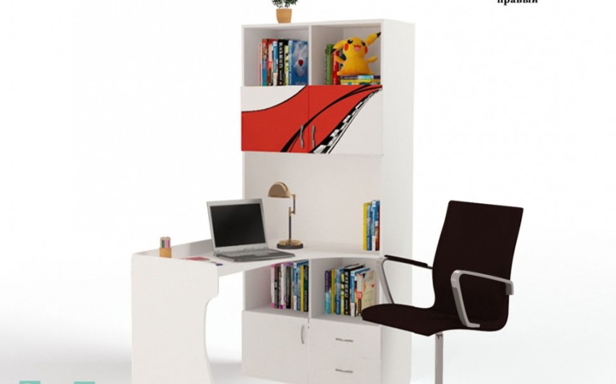 Стол-стеллаж Ламан для мальчика