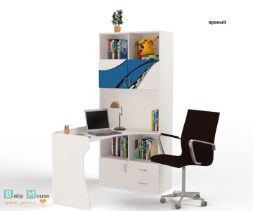 Стол-стеллаж Ламан для мальчика Стол-стеллаж Ламан для мальчика