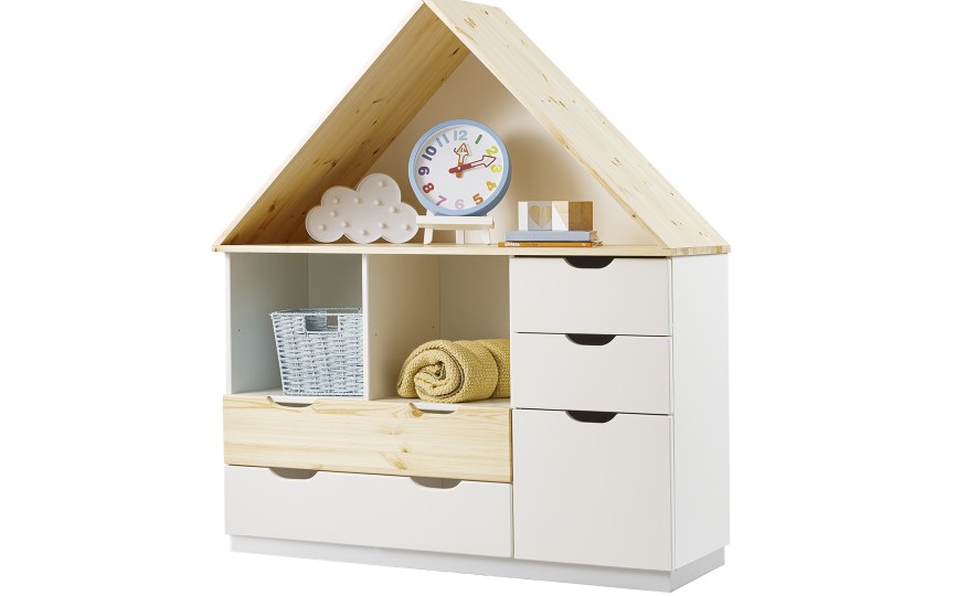 Комод комбинированный, 2 полки Тимберика Кидс №21 Комод комбинированный, 2 полки Тимберика Кидс №21