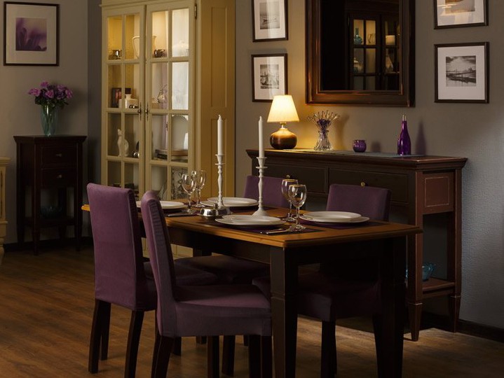 Стол обеденный Бьёрт прямоугольный на квадратных ножках 1-61