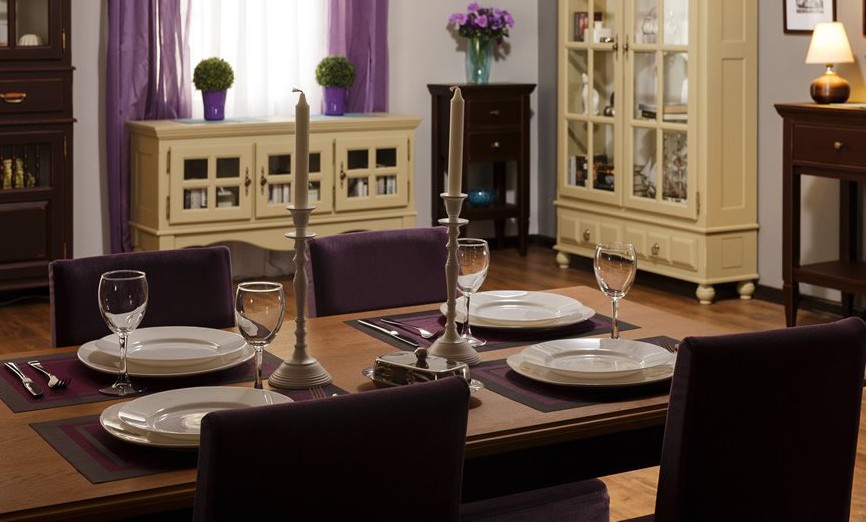 Стол обеденный Бьёрт прямоугольный на квадратных ножках 1-61