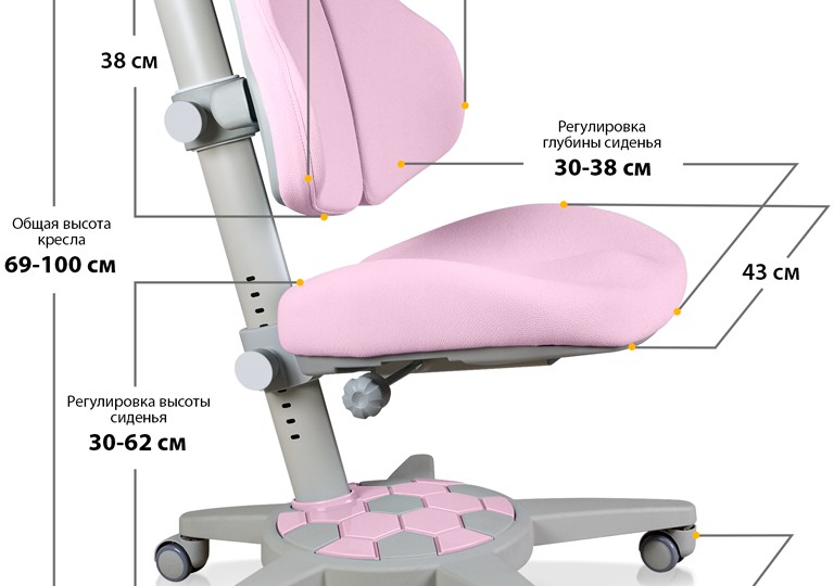 Кресло ErgoKids Jasper Duo (Y-106)