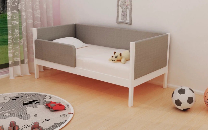 Кровать Эко-9 мягкая с бортом