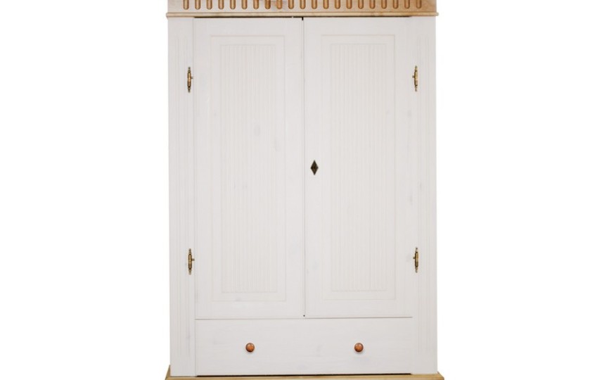 Двухдверный деревянный шкаф "Хельсинки-2" в детскую Двухдверный деревянный шкаф "Хельсинки-2" в детскую