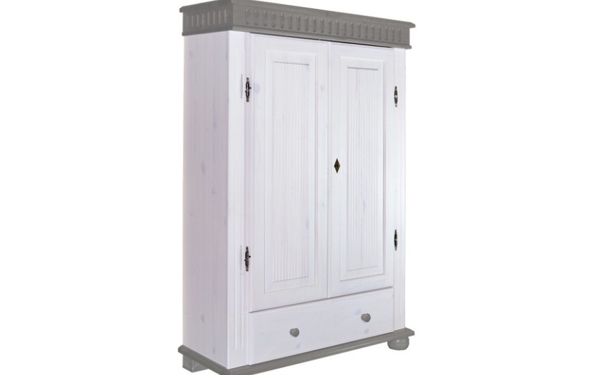 Двухдверный деревянный шкаф "Хельсинки-2" в детскую Двухдверный деревянный шкаф "Хельсинки-2" в детскую