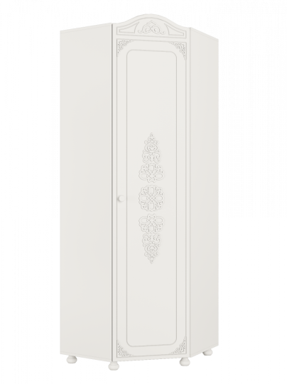 Шкаф угловой Ассоль АС-521К (c короной)